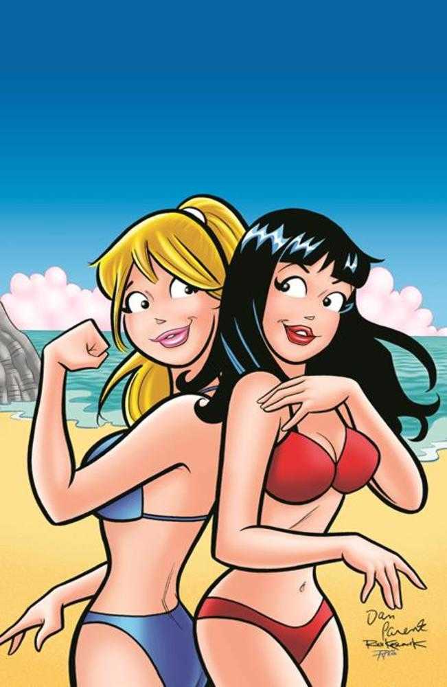 Archie Comics 85 Th Anniversary Presents Betty &amp; Veronica Swimsuit Special (One Shot) Cover D Dan Parent Rich Koslowski Foil Full Art Variant