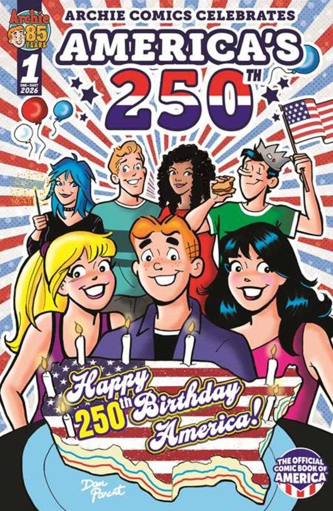 Archie Comics Celebrates Americas 250TH (One Shot) Cover A Dan Parent