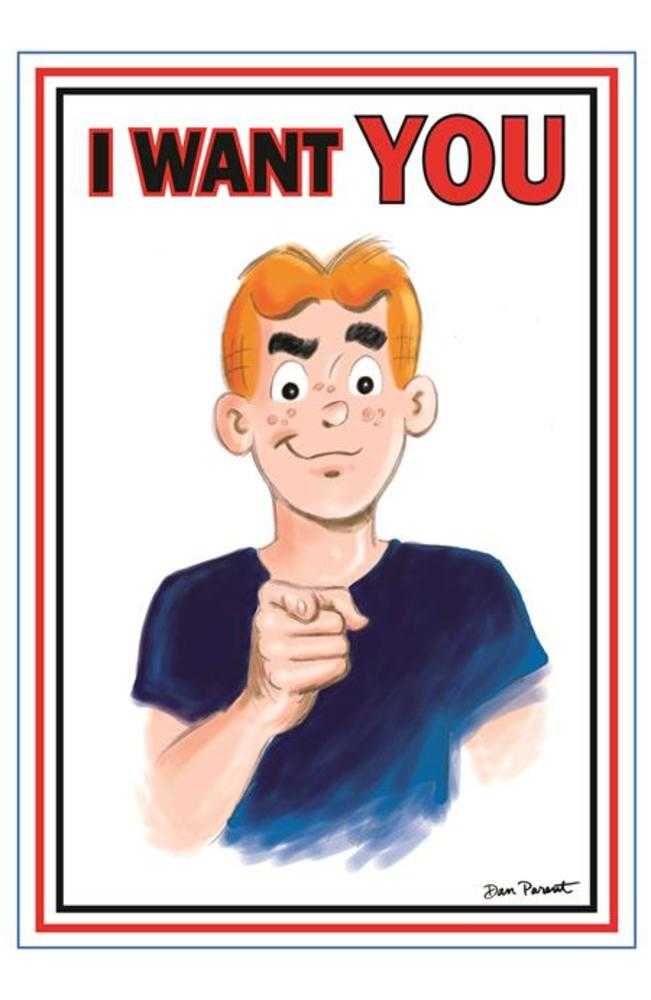 Archie Comics Celebrates Americas 250TH (One Shot) Cover C Dan Parent Uncle Sam Poster Art Variant
