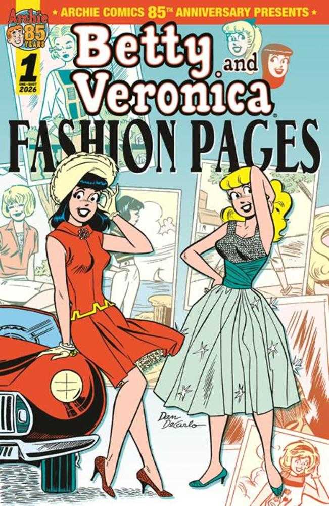Archie Comics 85 Th Anniversary Presents Betty &amp; Veronica Fashion Pages (One Shot) Cover A Dan Decarlo