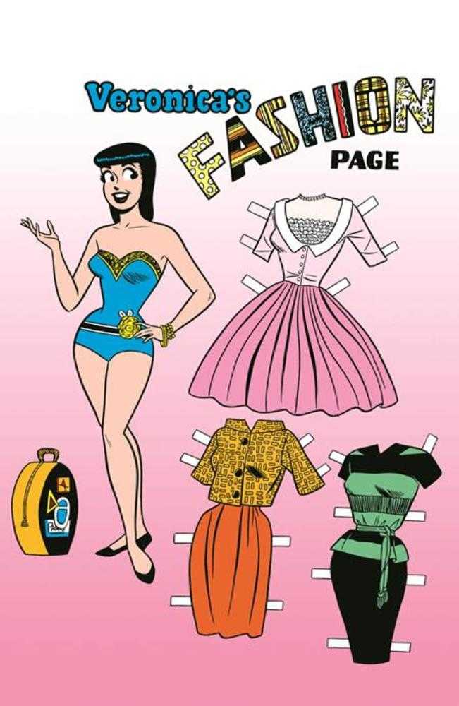 Archie Comics 85 Th Anniversary Presents Betty &amp; Veronica Fashion Pages (One Shot) Cover C Dan Decarlo Veronica Pin Up Variant