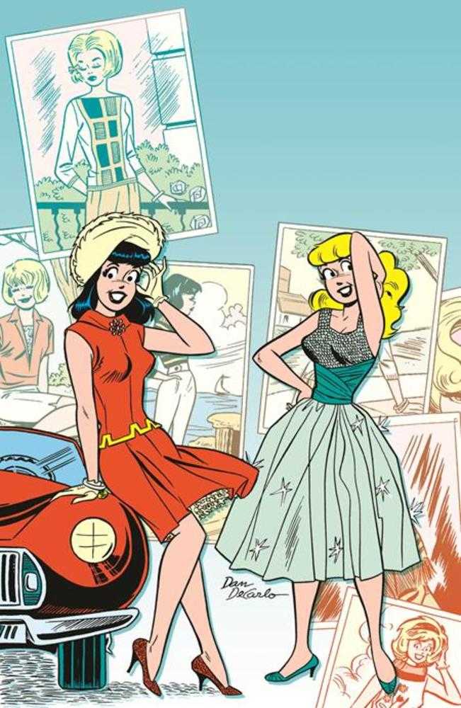 Archie Comics 85 Th Anniversary Presents Betty &amp; Veronica Fashion Pages (One Shot) Cover D Dan Decarlo Foil Full Art Variant
