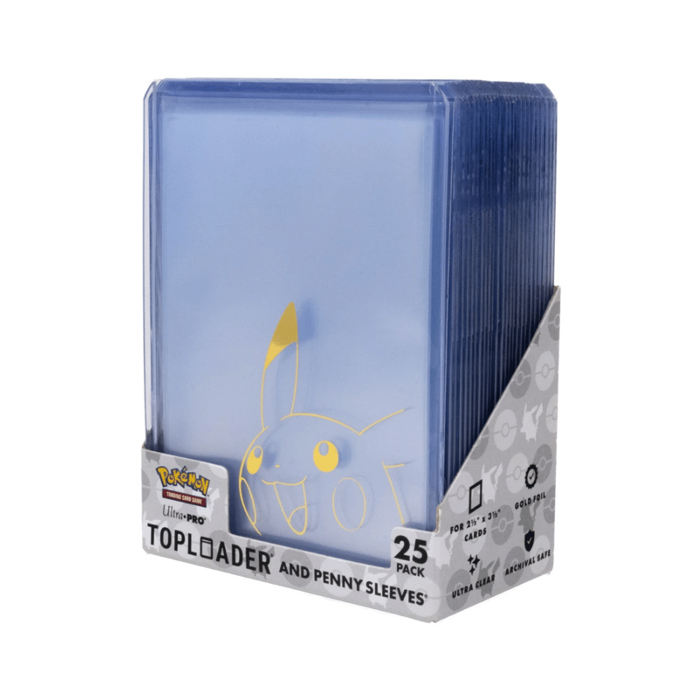 Toploader: 3x4 Pikachu and Penny Sleeves Combo (25)