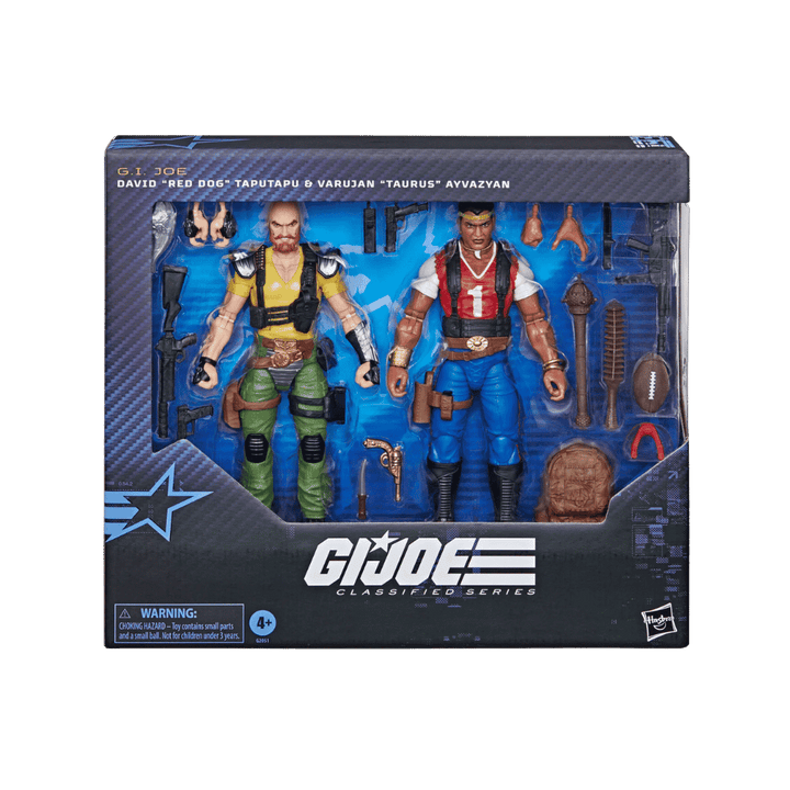 G.I. JOE: Classified Series: David "Red Dog" Taputapu &amp; Varujan "Taurus" Ayvazyan