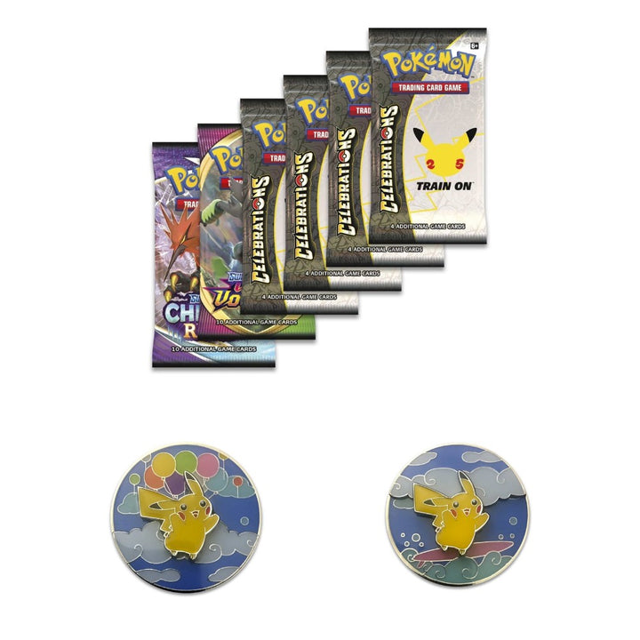 Pokémon TCG: Sword & Shield 25th Anniversary Deluxe Pin Collection Box