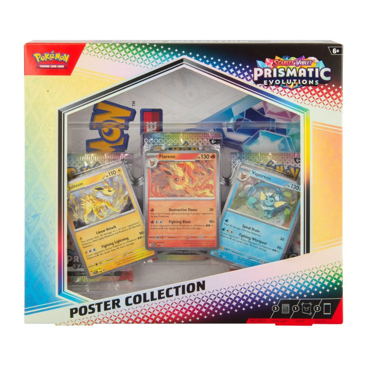 Pokémon TCG: Scarlet & Violet Prismatic Evolutions Poster Collection