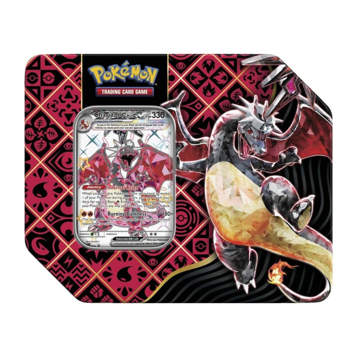 Pokémon TCG: Scarlet & Violet Paldean Fates Tin (Shiny Charizard ex)