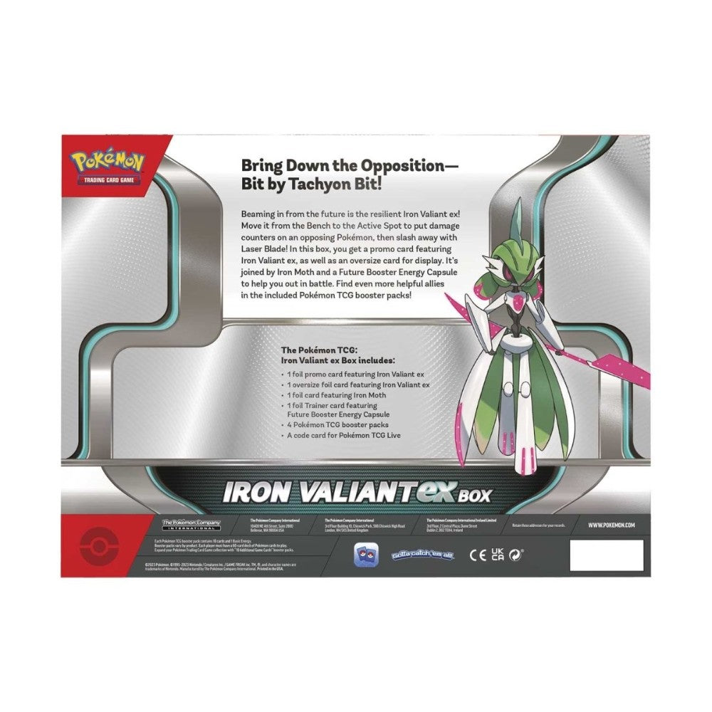 Pokémon TCG: Scarlet & Violet Iron Valiant ex Box