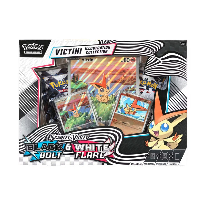 Pokémon TCG: Scarlet & Violet Unova Victini Illustration Collection Box