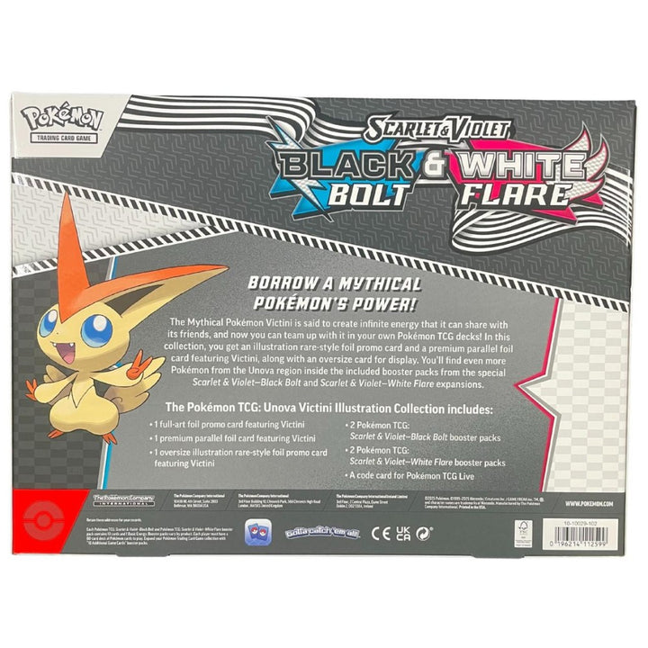 Pokémon TCG: Scarlet & Violet Unova Victini Illustration Collection Box