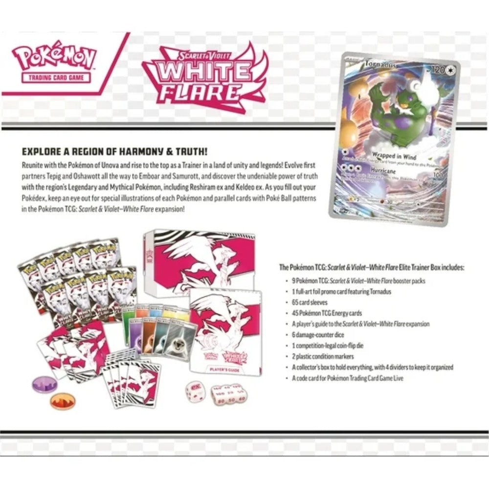 Pokémon TCG: Scarlet & Violet White Flare Elite Trainer Box