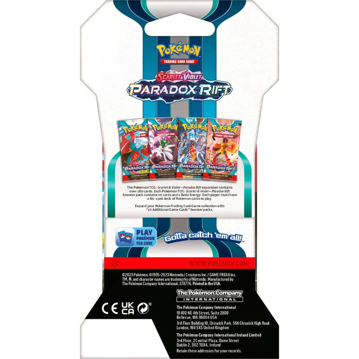 Pokémon TCG: Scarlet & Violet Paradox Rift Sleeved Booster Pack - Random Art