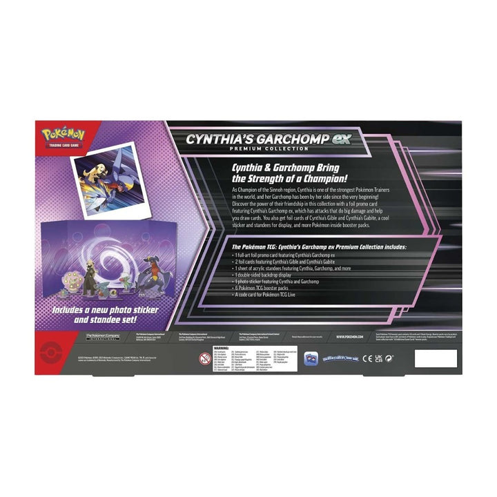 Pokémon TCG: Scarlet & Violet Cynthia's Garchomp ex Premium Collection
