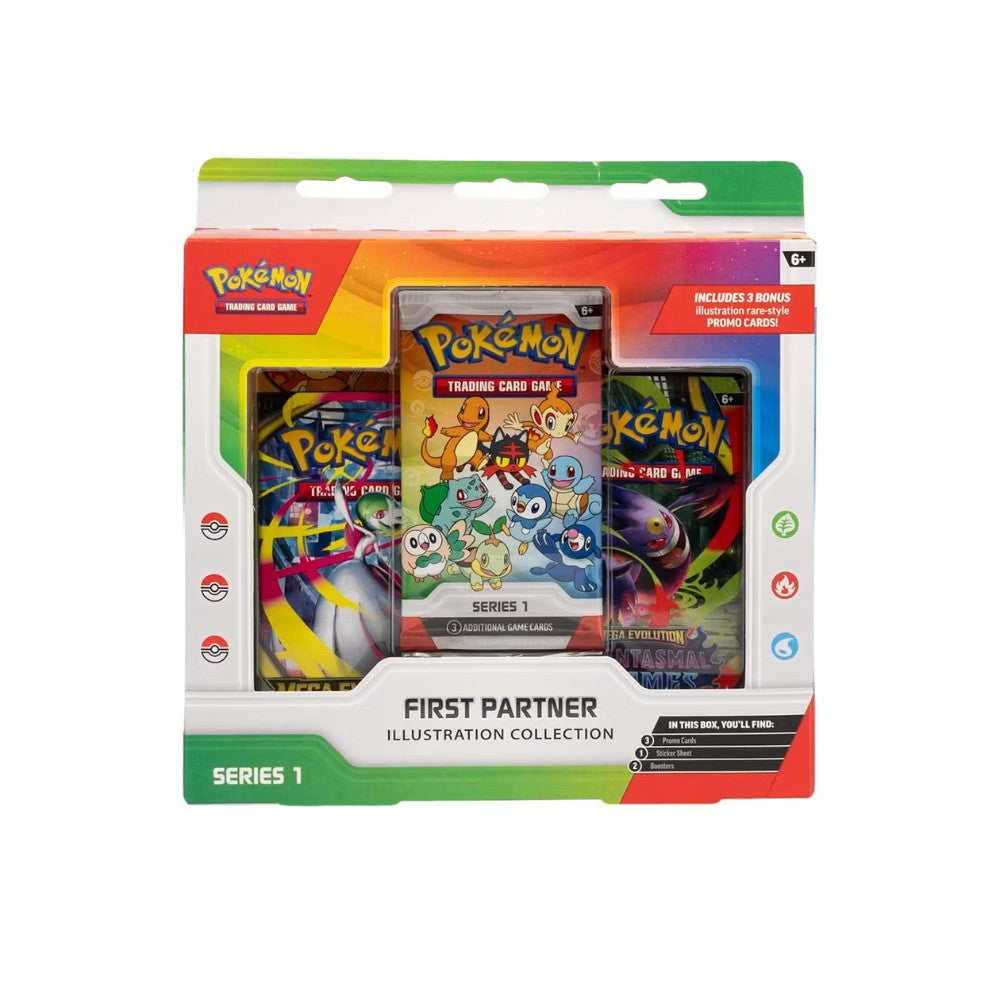 Pokémon TCG: Mega Evolution - First Partner Illustration Collection - Series 1