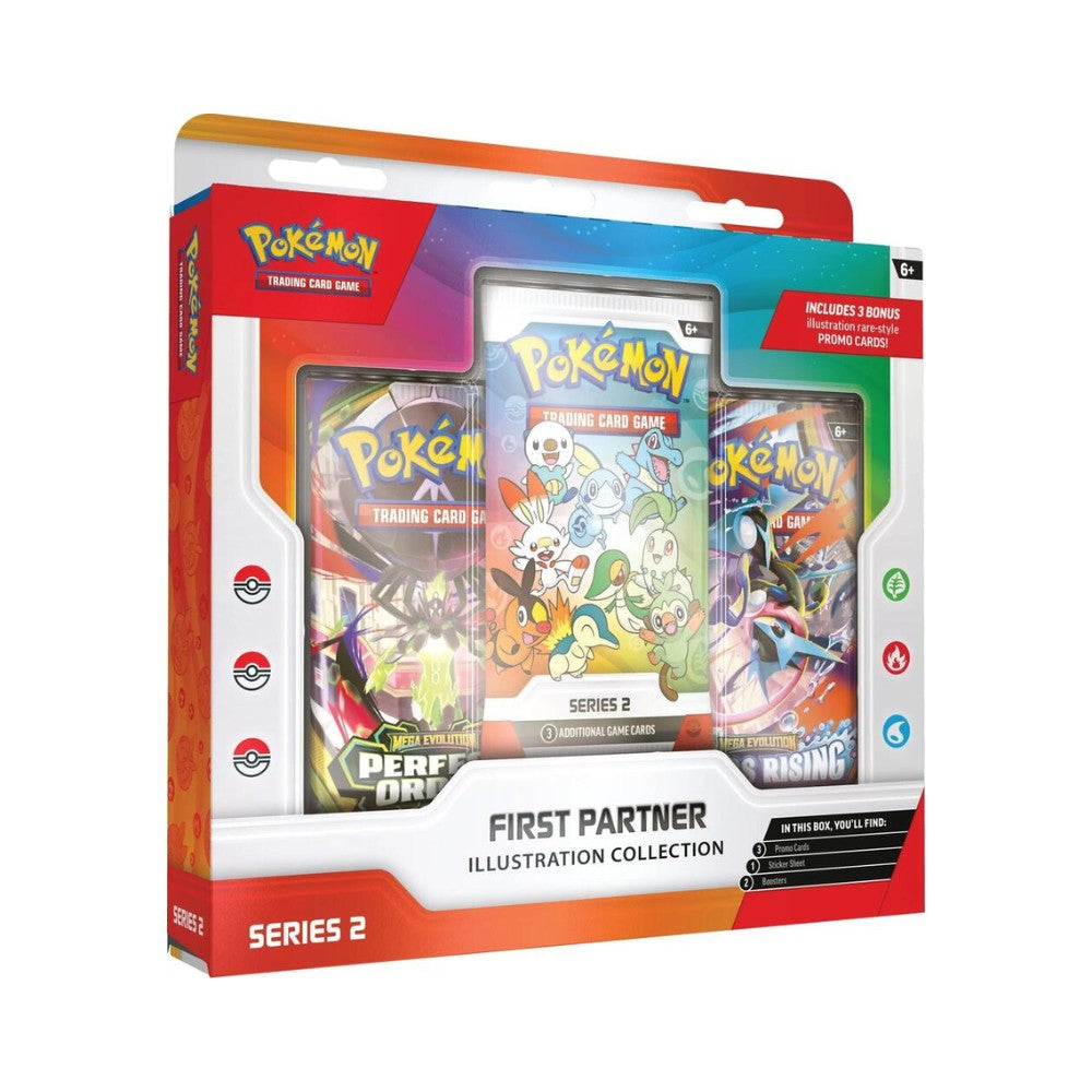 Pokémon TCG: Mega Evolution - First Partner Illustration Collection - Series 2