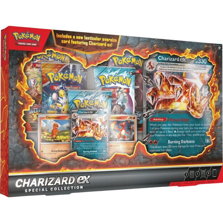 Pokémon TCG: Charizard Ex Special Collection Box