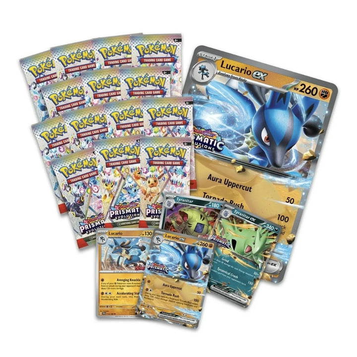 Pokémon TCG: Scarlet & Violet Lucario ex & Tyranitar ex Premium Collection