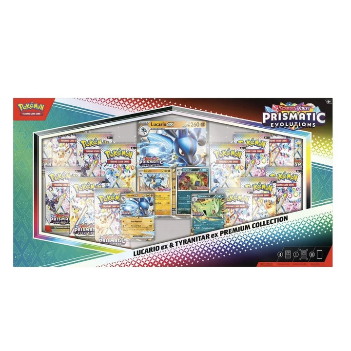 Pokémon TCG: Scarlet & Violet Lucario ex & Tyranitar ex Premium Collection