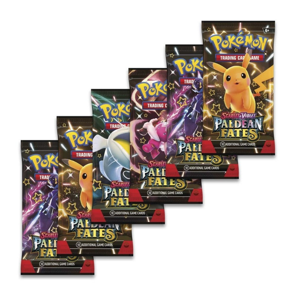 Pokémon TCG: Scarlet & Violet Paldean Fates Booster Bundle (6 packs)
