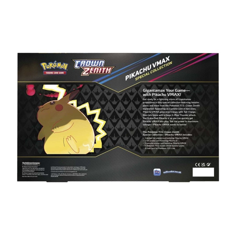 pokemon card game sword & shield vmax special set Pokémon TCG: Sword & Shield Crown Zenith Special Collection (Pikachu V – ShipTCG
