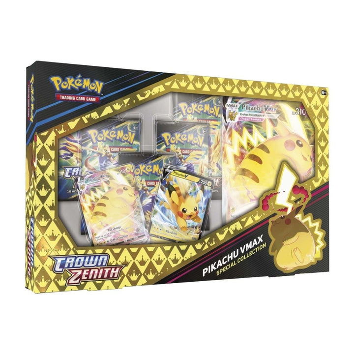 pokemon card game sword & shield vmax special set Pokémon TCG: Sword & Shield Crown Zenith Special Collection (Pikachu V – ShipTCG