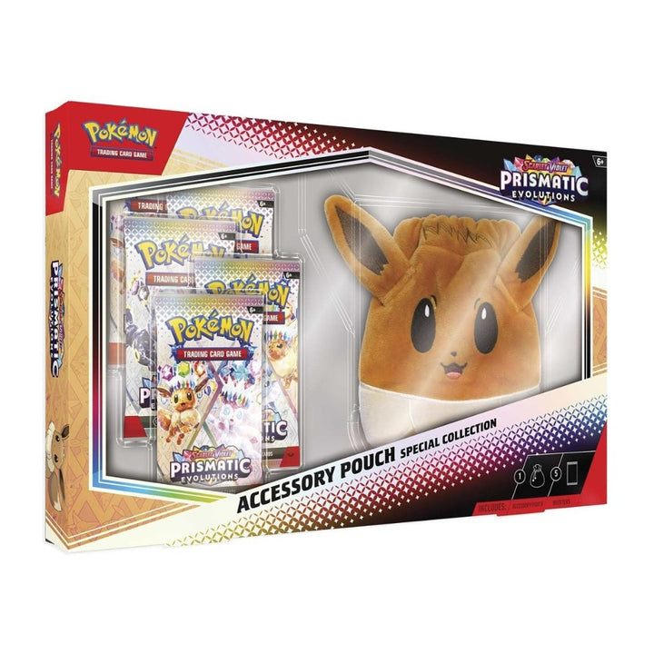 Pokémon TCG: Scarlet & Violet Prismatic Evolutions Accessory Pouch Special Collection