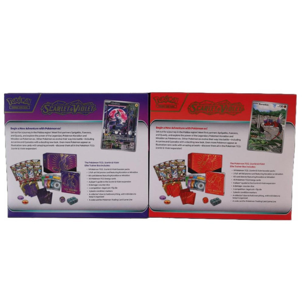 elite trainer box rare cards Pokémon TCG: Scarlet & Violet Elite Trainer Box-Random Art (1 box) – ShipTCG