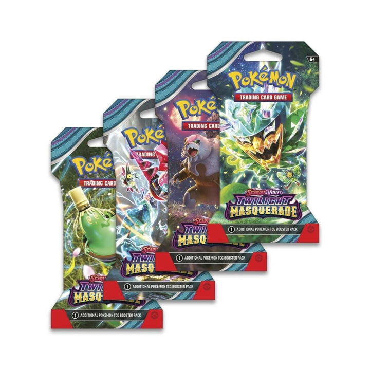 Pokémon TCG: Scarlet & Violet Twilight Masquerade Sleeved Booster Pack-Random Art