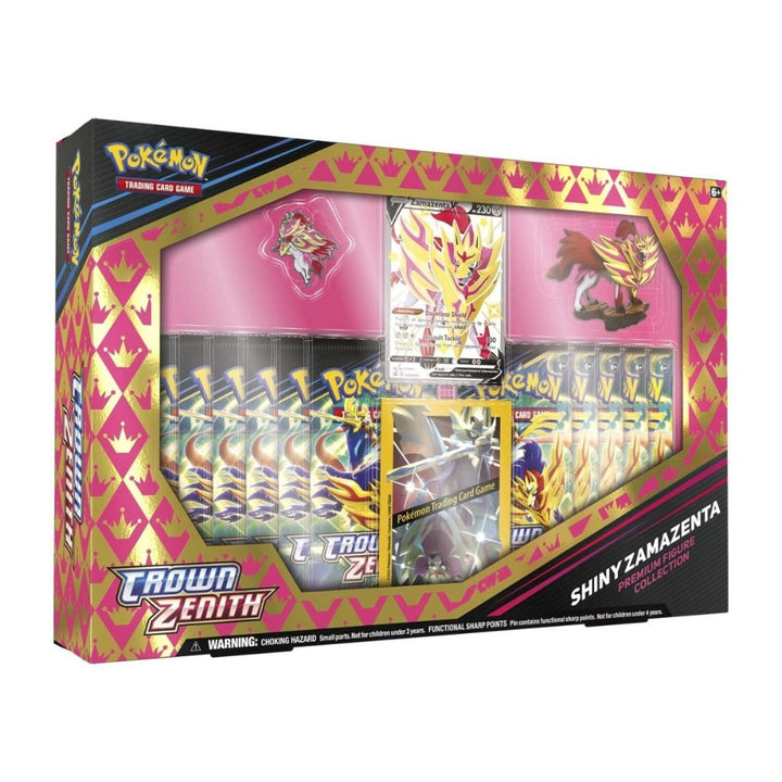 Pokémon TCG: Sword & Shield Crown Zenith Shiny Zamazenta Premium Figure Collection